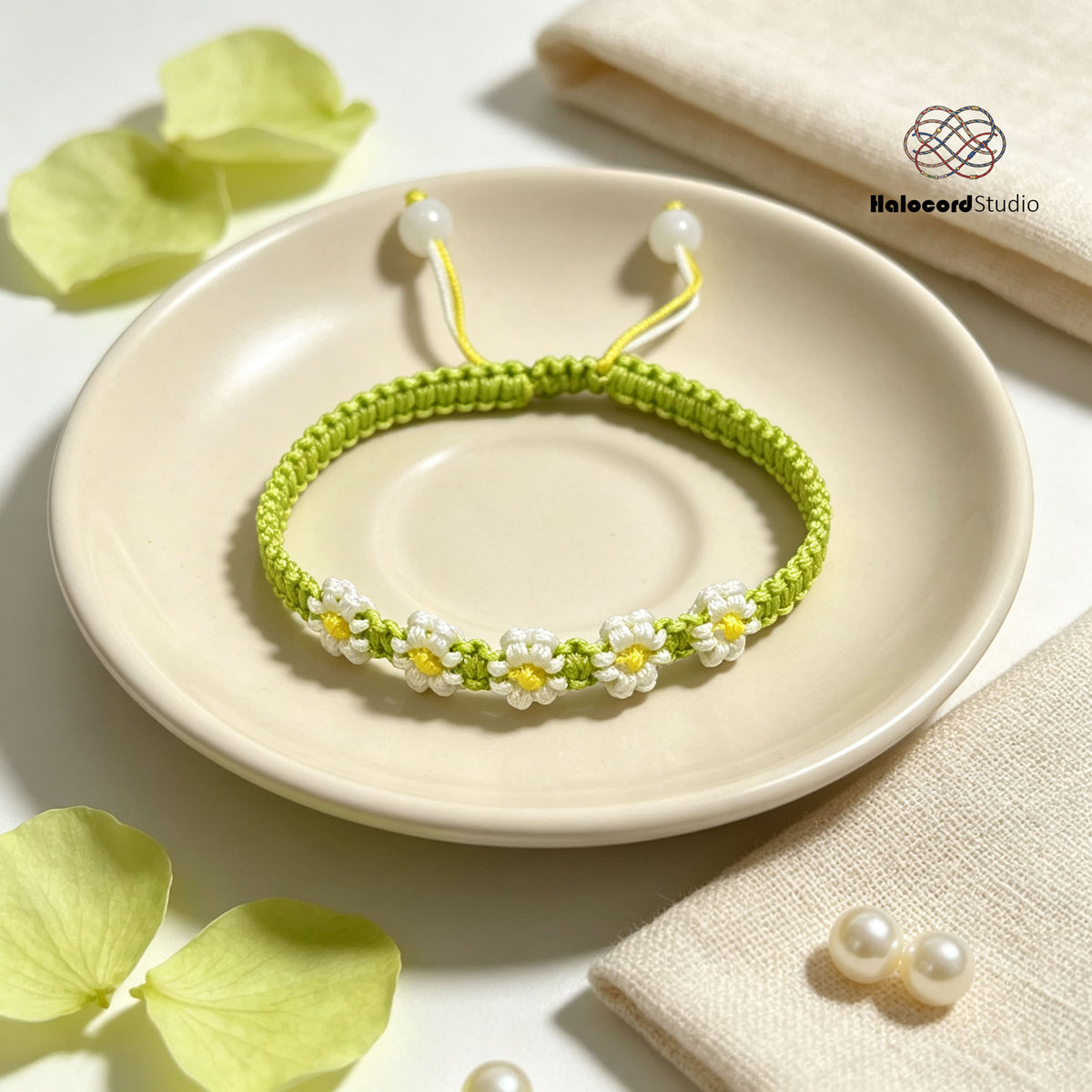 Daisy Accent Bracelet DIY Kit