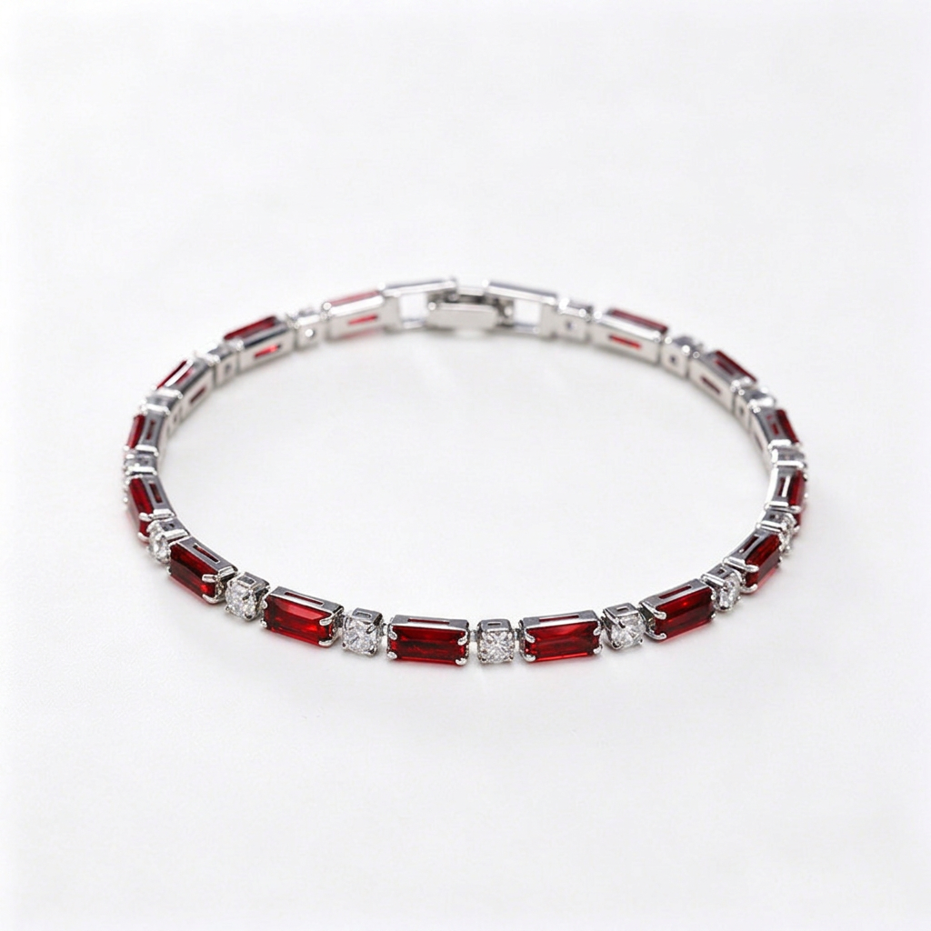 Ruby Red Zircon High-Res White Background Hero Shot