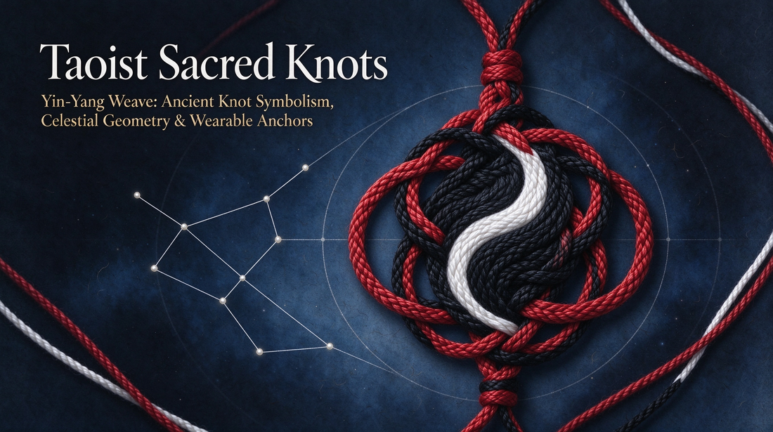 Taoist Sacred Knots (Yin-Yang Weave): Ancient Knot Symbolism, Celestial Geometry & Wearable Anchors