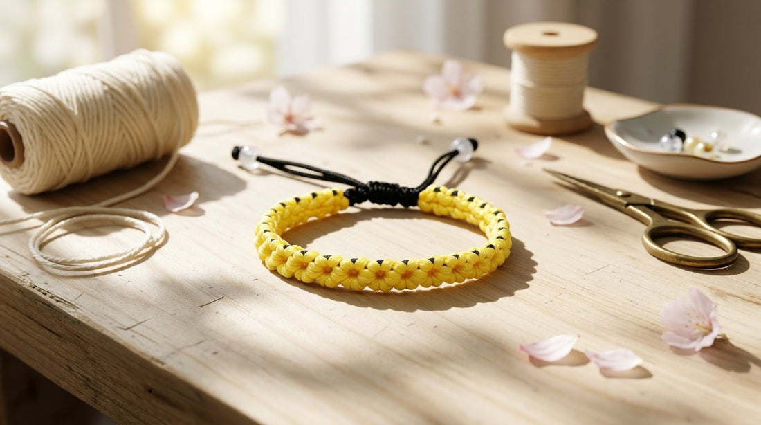 The Magic of Wax Cord: How Knotting Artistry Creates Stunning, Lifelike Cherry Blossom Stamens