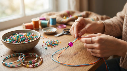 Double-Thread Beading Step-by-Step Guide