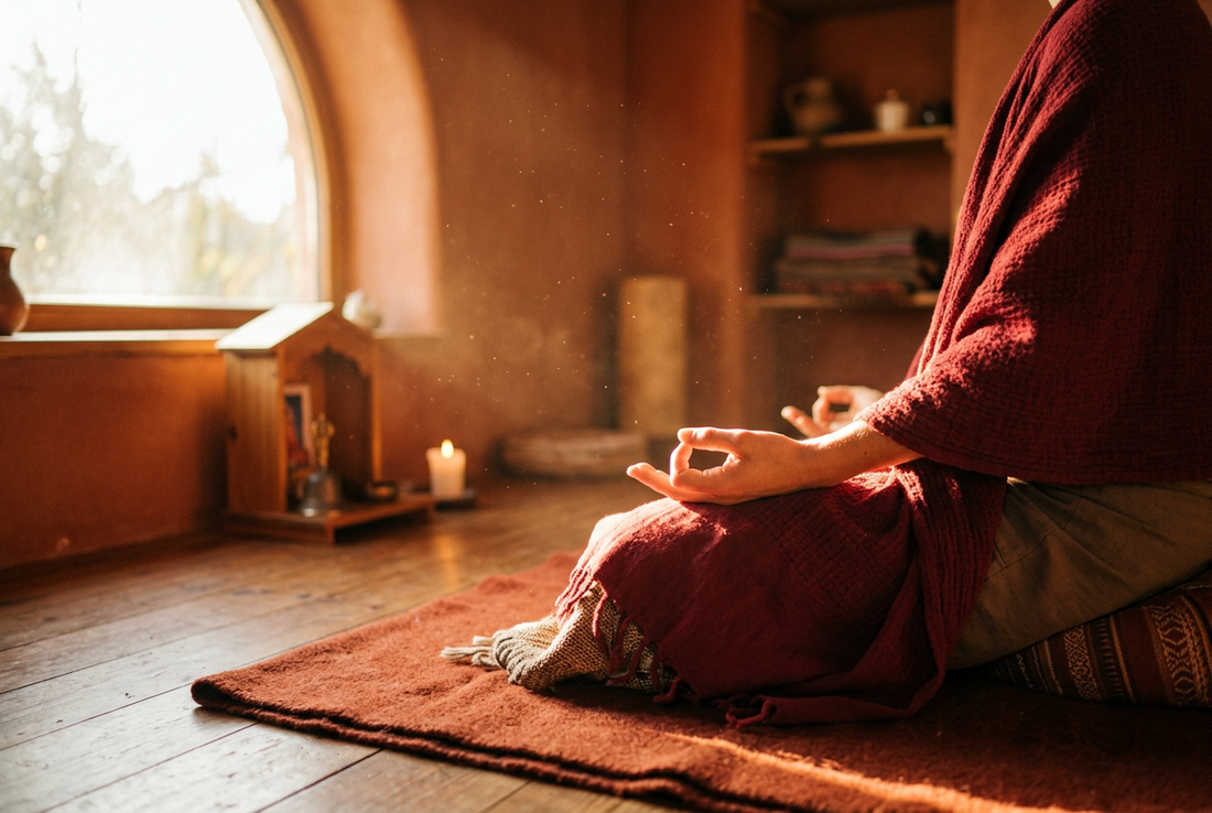 Somatic Grounding & Mindful Knotting: Regulating the Nervous System with 7-Knot Cord Talismans
