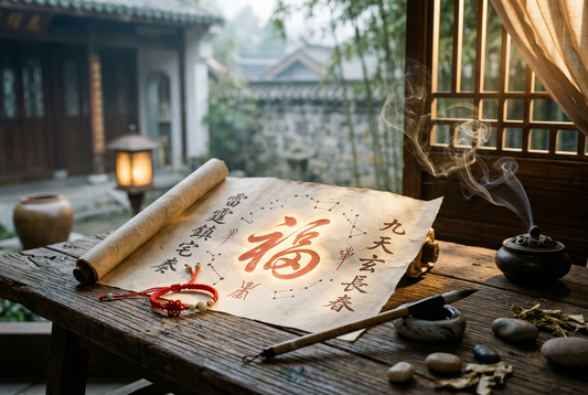 Taoist Sacred Talismanic Art and Cinnabar Cloud Seal Calligraphy