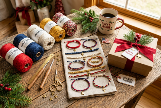 US Holiday Gift Guide: Braided Cord Bracelets & DIY Kits