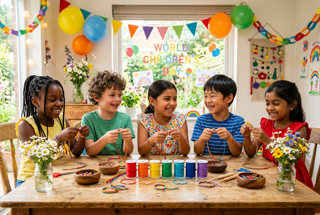World Children’s Day 2026 Craft Guide: Why Eco-Friendly Cord Knotting & DIY Bracelet Kits Are Revolutionizing Classrooms & Homes