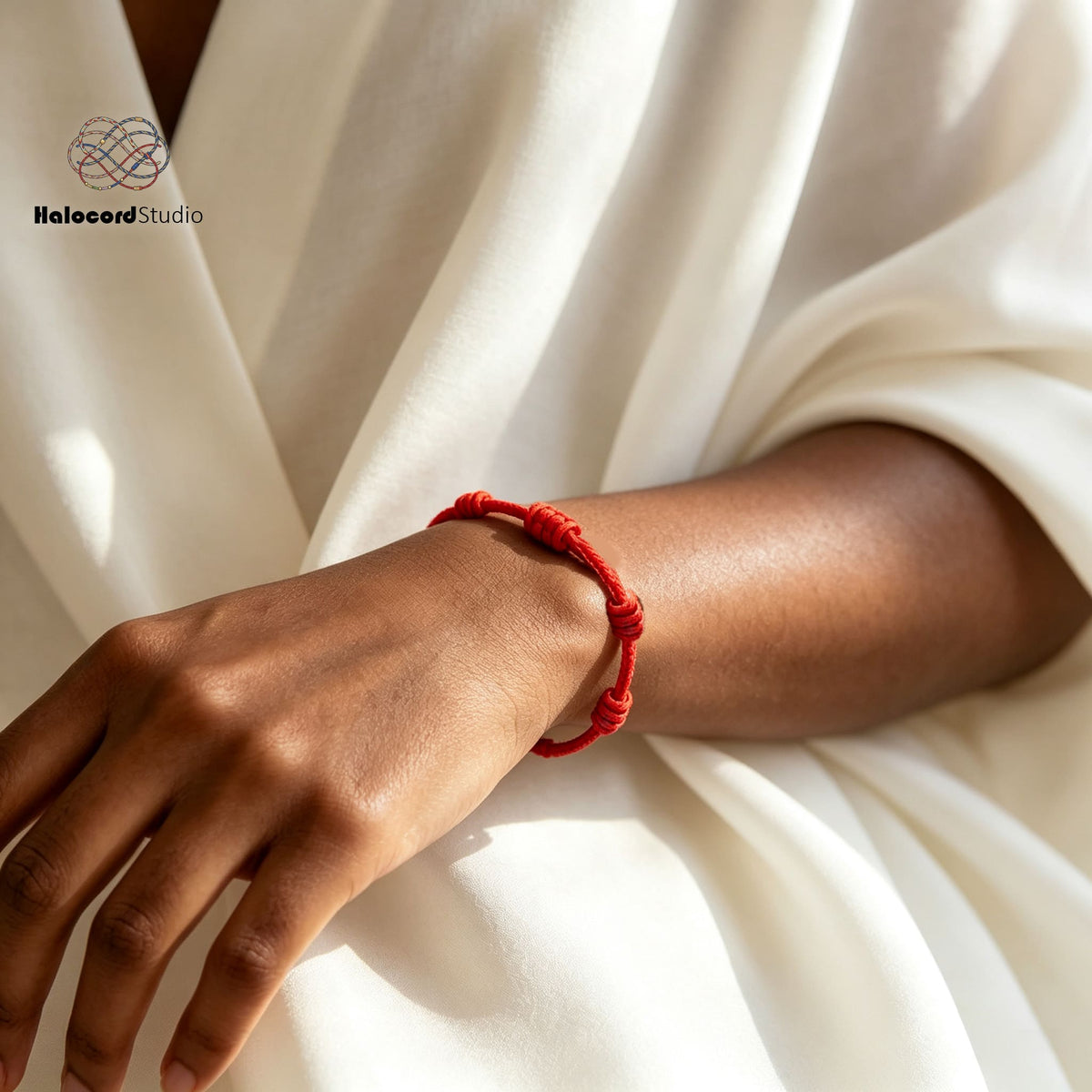 7-Knot Red String Bracelet DIY Kit