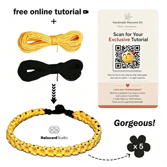 Cherry Blossom Bracelet DIY Kit