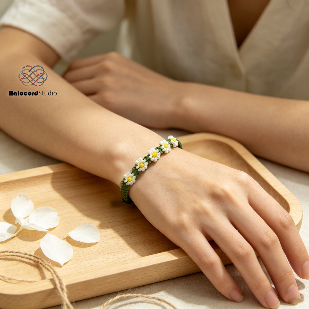 Daisy Accent Bracelet DIY Kit