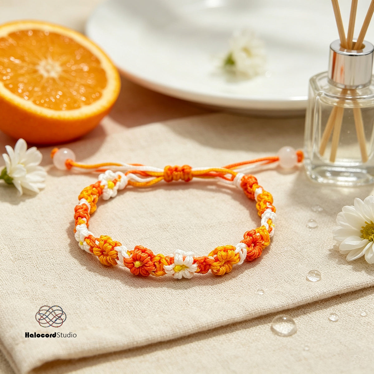 Gradient Daisy Bracelet DIY Kit