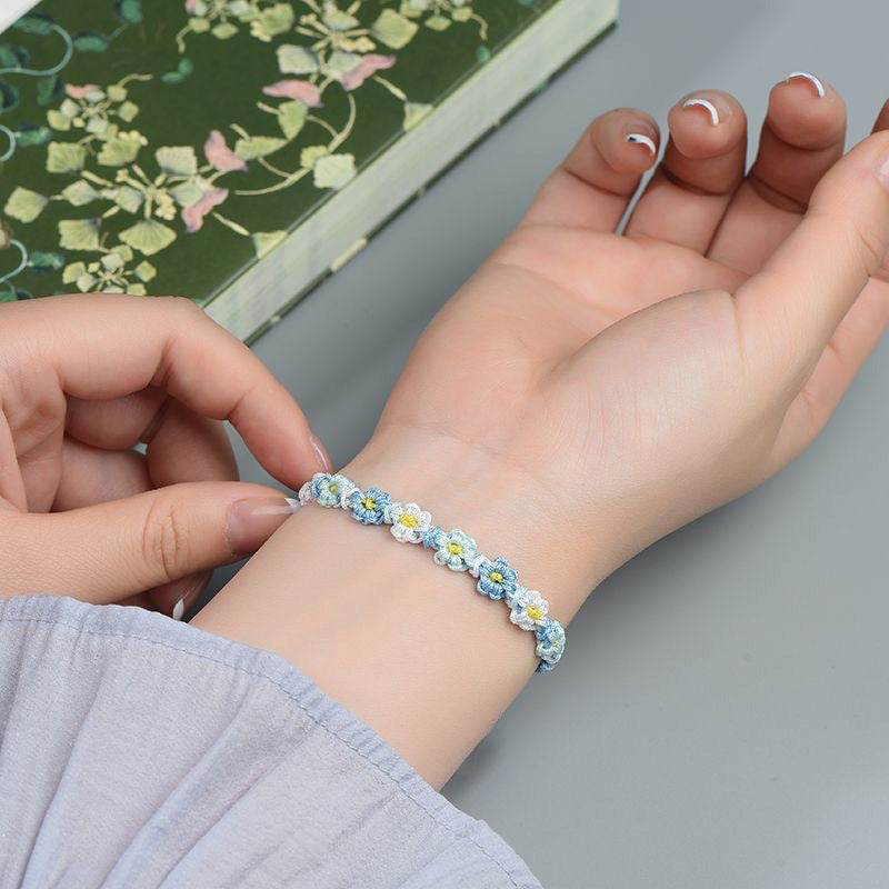 Gradient Daisy Bracelet DIY Kit